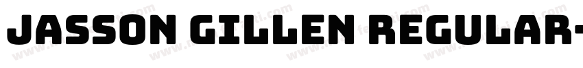 Jasson Gillen Regular字体转换